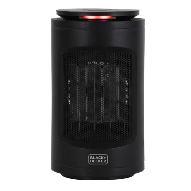 Black and Decker BXSH37013GB 1.2Kw Ceramic Fan Heater Black