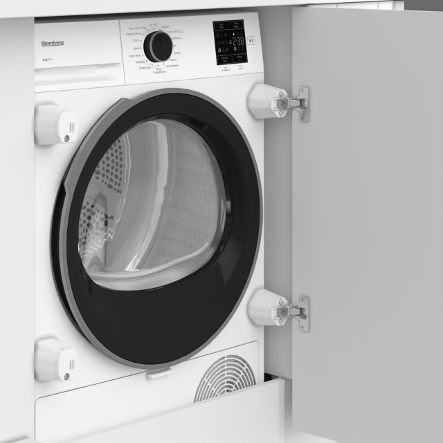 Blomberg LTDIP08310  8kg Integrated Condenser Tumble Dryer - White