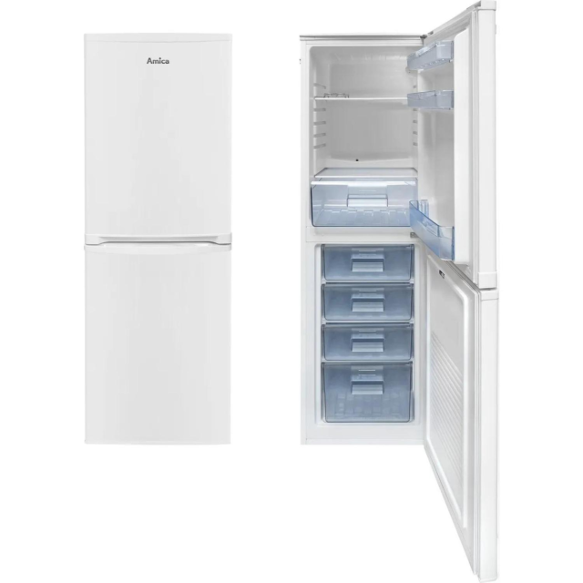 Amica FK1984/1 50cm 50/50 Fridge Freezer - White
