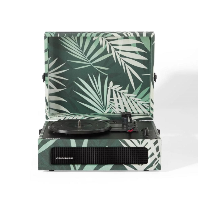 Crosley CR8017B-BO4 Voyager Portable Turntable Botanical Green