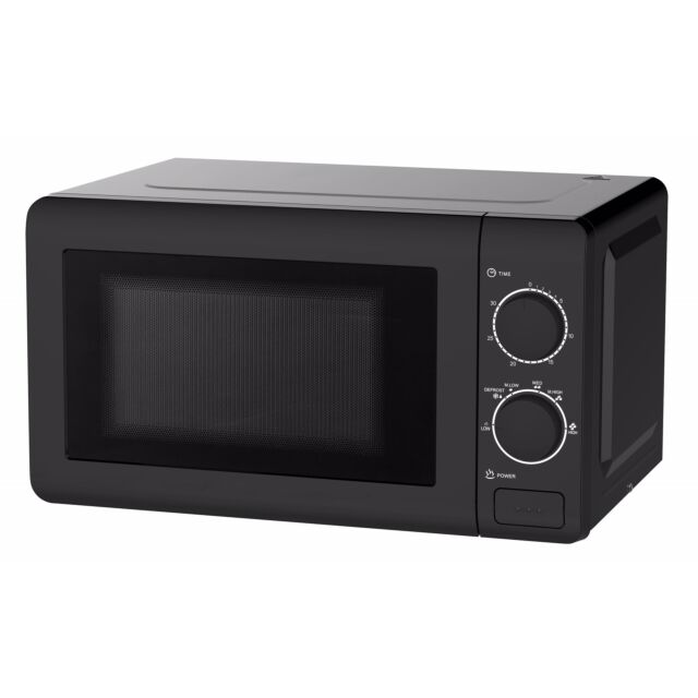 Daewoo KOR6M17BLKDAD 700W Manual Microwave Oven Black