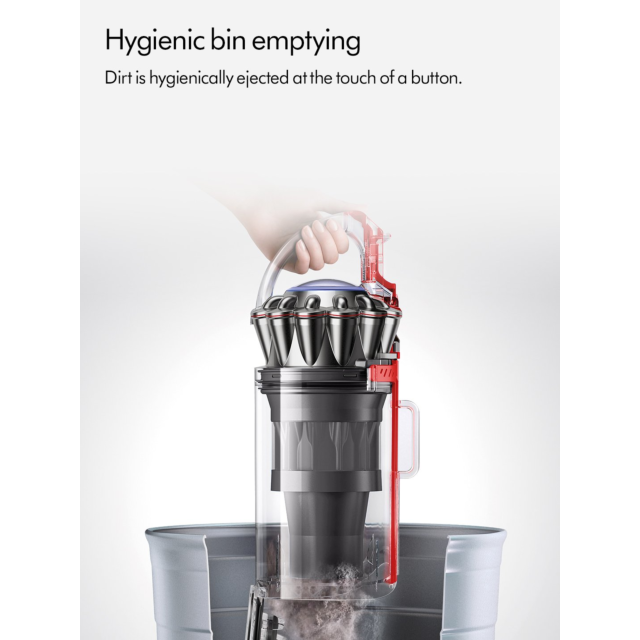 Dyson BALLANIMALORIG Upright Vacuum Cleaner - Nickel/Silver