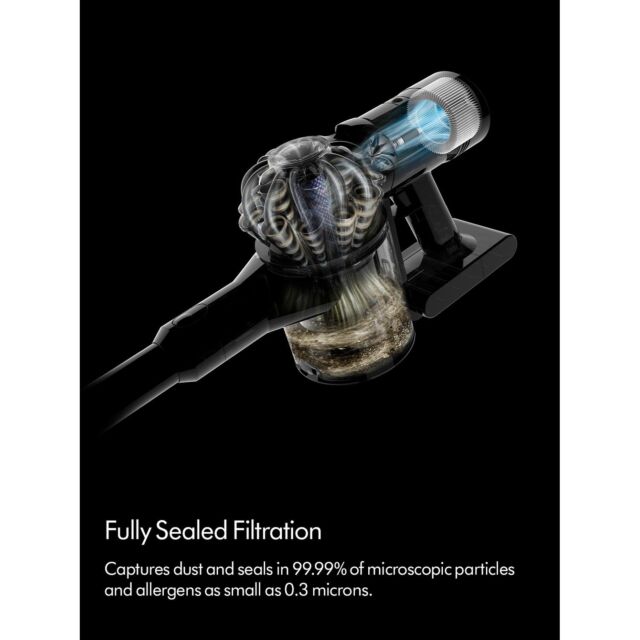 Dyson CARBOAT Handheld Vacuum - 50 Minutes Run Time - Grey