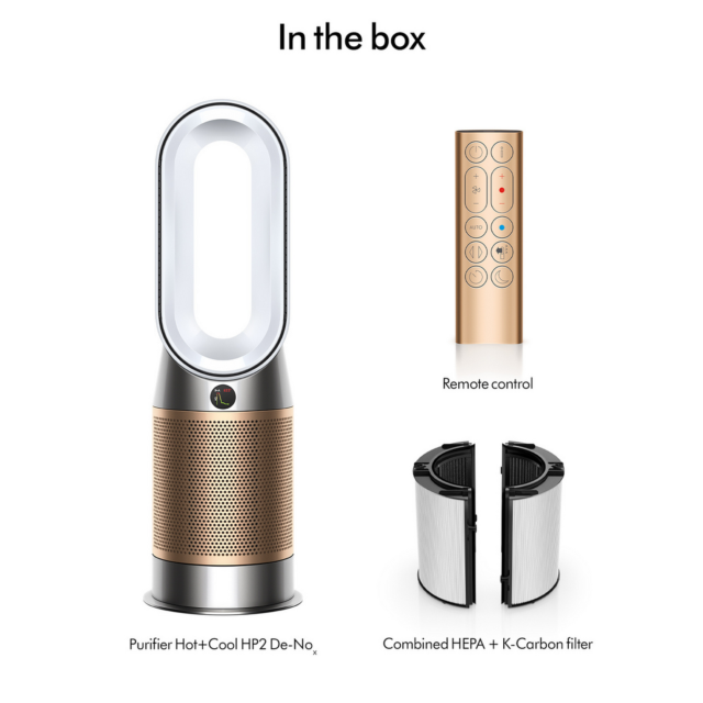Dyson HP12 Purifier De-NOx White Gold Model 544557-01