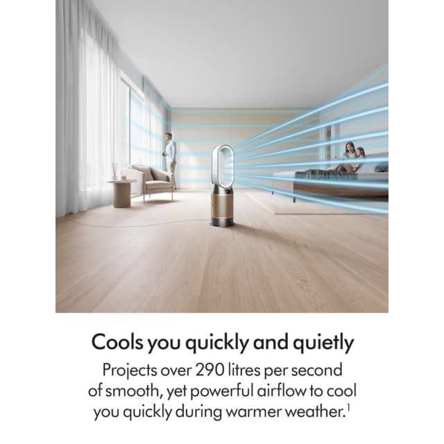 Dyson HP12 Purifier De-NOx White Gold Model 544557-01