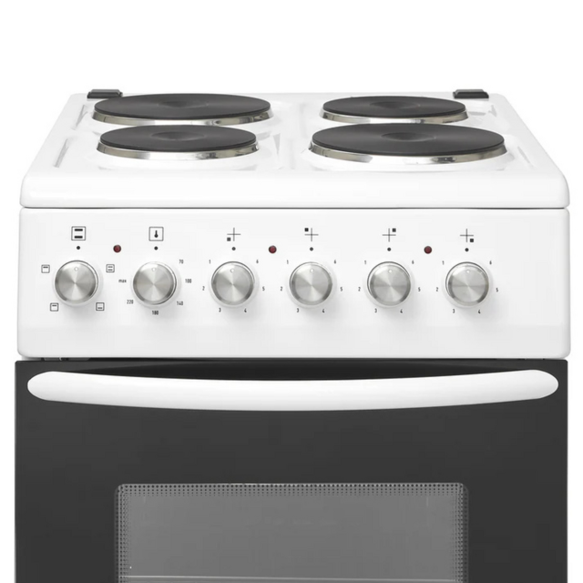 Haden HES051W 50cm Electric Cooker with Sealed Hob