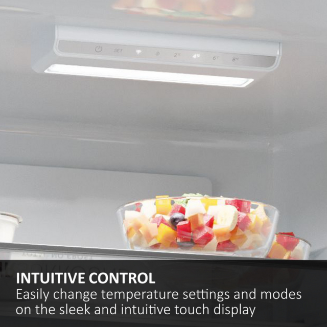 Haier HTR3618DNMG 60/40 Combi Fridge Freezer Black