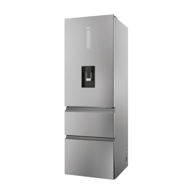 Haier HTW5618EWMG 60/40 Silver Fridge Freezer