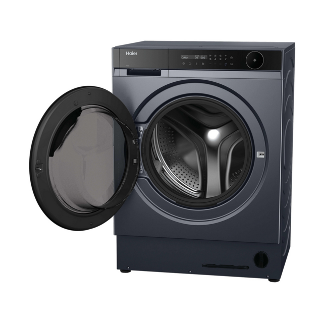 Haier HWB100B14858GUUK 10kg 1400 Spin Washer Graphite