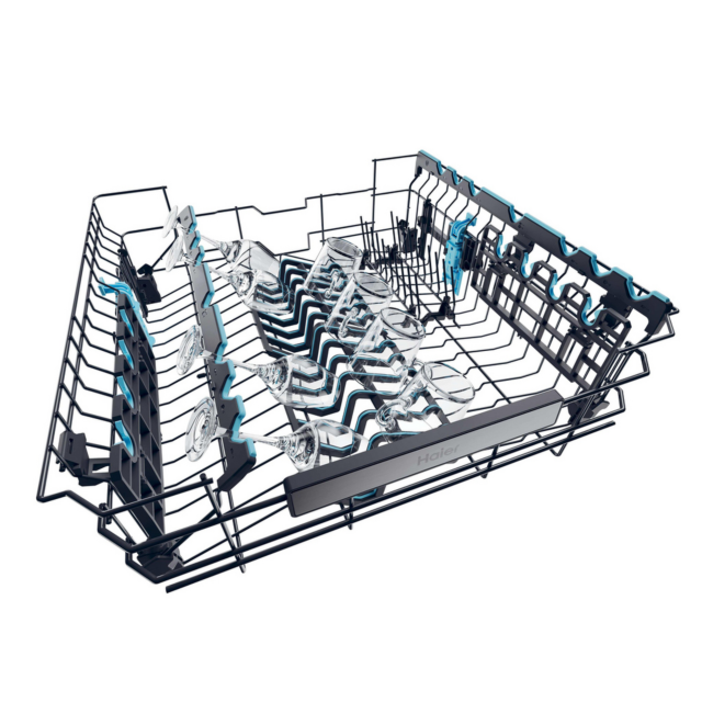 Haier XF 6B2M3BX-80 Silver Dishwasher 16 Settings