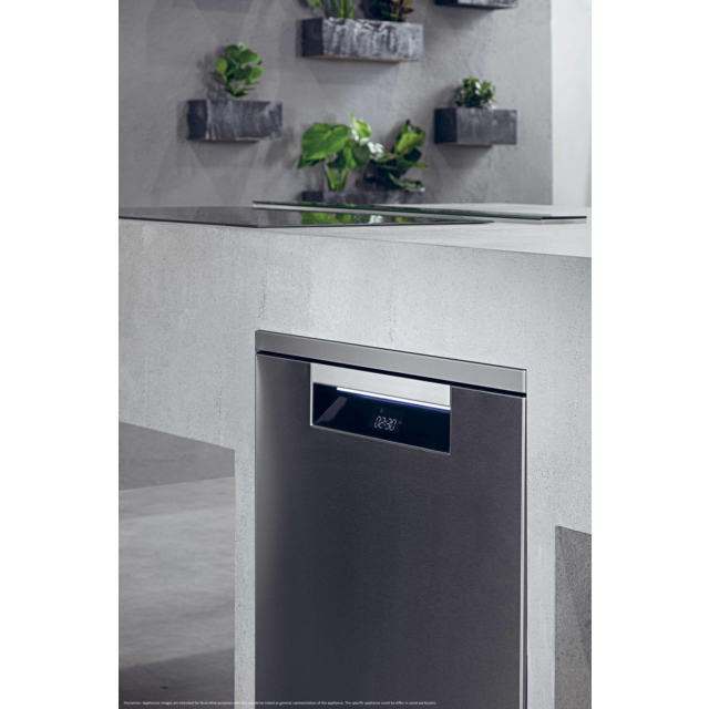 Haier XF 6B2M3BX-80 Silver Dishwasher 16 Settings
