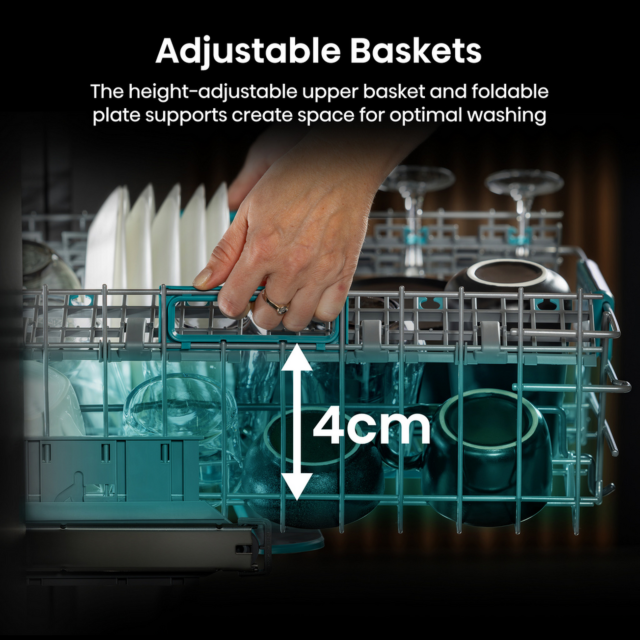 Hisense HV16AUK Integrated Dishwasher with 16 Place Settings