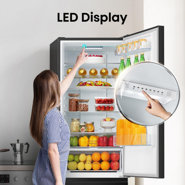 Hisense RB435N4BFE 59.5cm 60/40 No Frost Fridge Freezer
