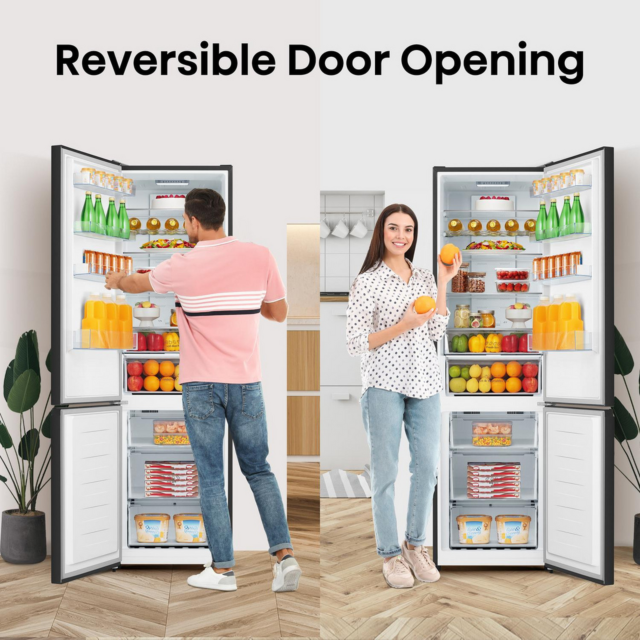 Hisense RB435N4BFE 59.5cm 60/40 No Frost Fridge Freezer