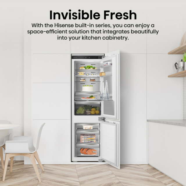 Hisense RB5B250SSWC1 Integrated 60/40 Smart Fridge Freezer