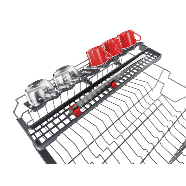 Hoover HF4C7L0A Full Size Dishwasher in Graphite - 14 Place Settings