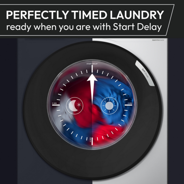 Hoover Ultra HGD 49B10C-80 9kg 1400 Spin Washer White