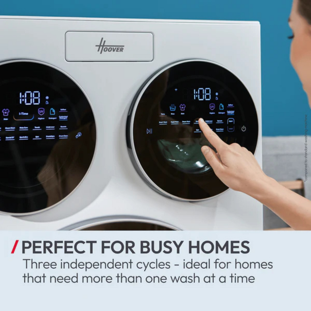 Hoover HMQD 410CBL9-80 10kg 1400 Spin Washer White