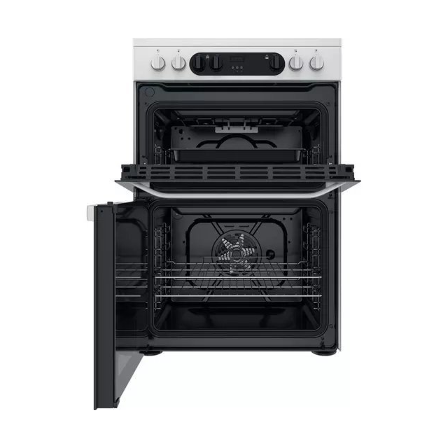 Hotpoint HDM67V9CMW 60cm Electric Ceramic Cooker - White