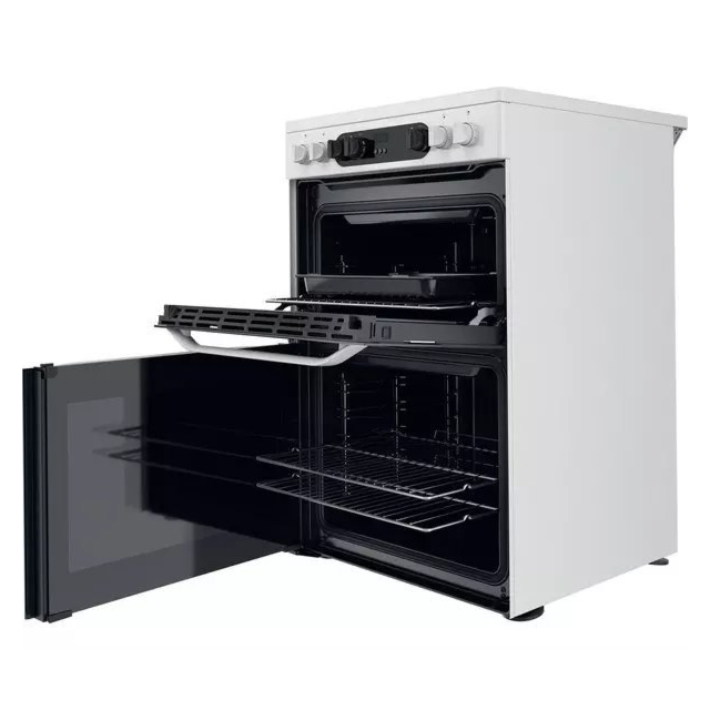 Hotpoint HDM67V9CMW 60cm Electric Ceramic Cooker - White