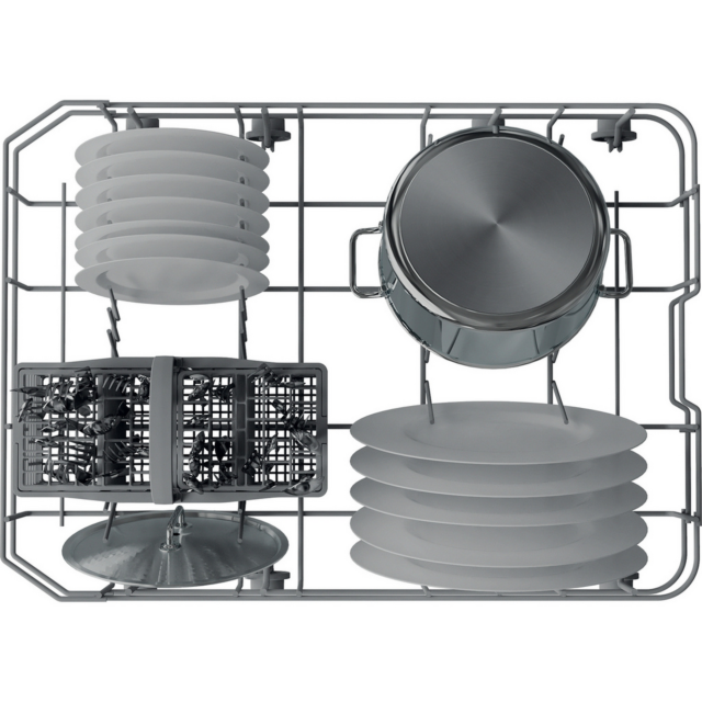 Hotpoint HP2ID10CS80UK Slimline Dishwasher, 10 Settings