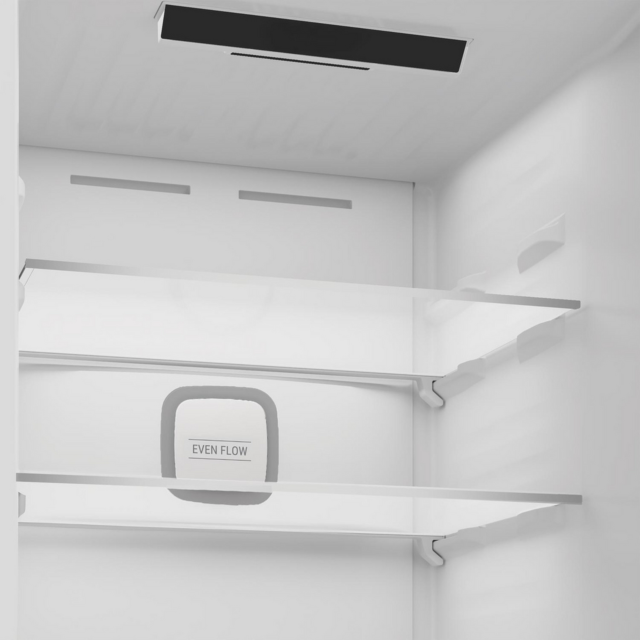 Hotpoint Dual No Frost Fridge Freezer 66.1cm Inox