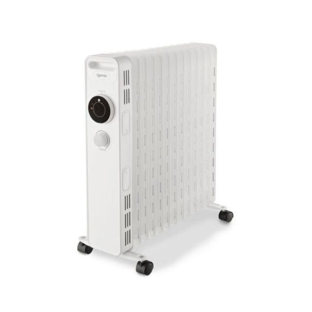 Igenix IG2625 2.5Kw Oil Filled Radiator White