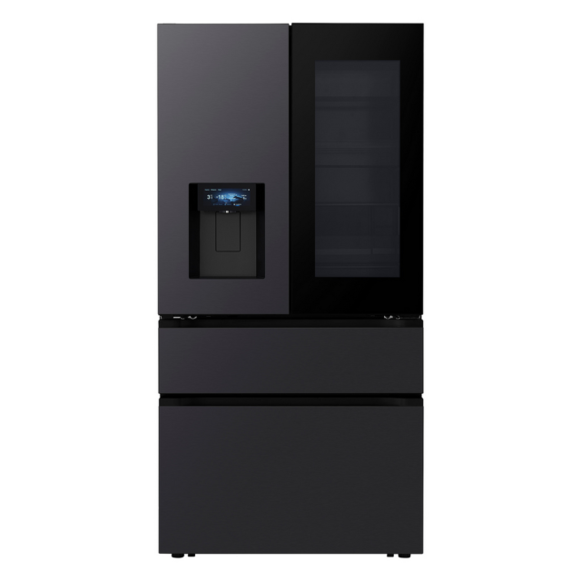 LG GMGW50DEEV 600L French Door Fridge Freezer Black