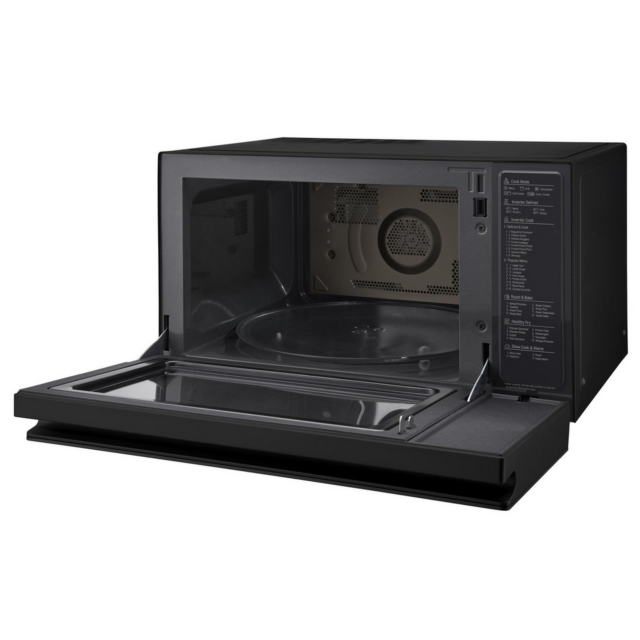LG MJ3965BPS 39L 1100W Convection Microwave Oven Black