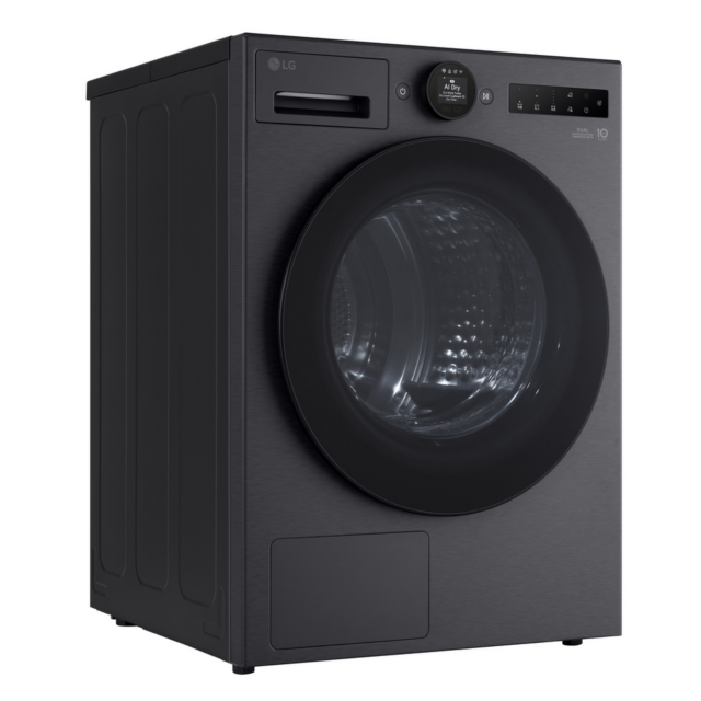 LG RHX7010TBB 10kg Heat Pump Tumble Dryer - Black