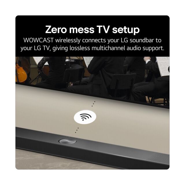LG US70TY.AGBRLLK 3.1.1ch Soundbar & Subwoofer