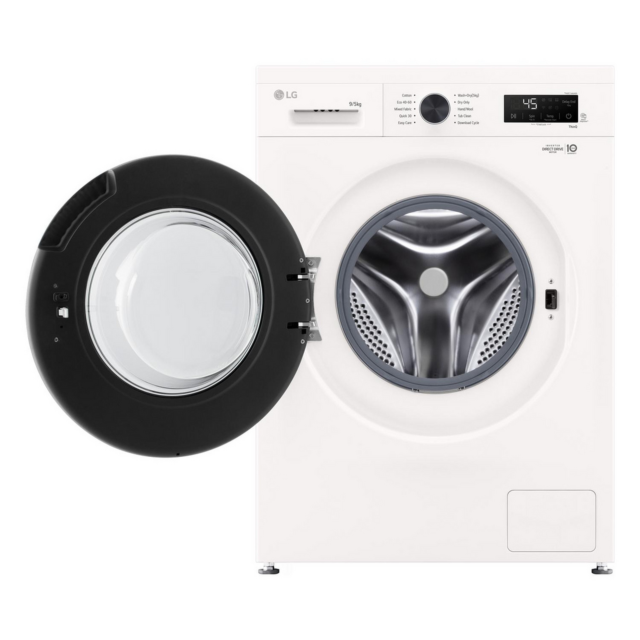 LG W4X1095NWK 9kg/5kg 1400 Spin Washer Dryer - White