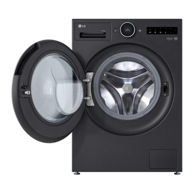 LG WHX9516TBC 11kg/6kg 1400 Spin Washer Dryer - Black