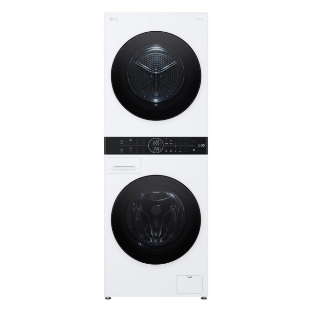 LG WT1210WWF 12kg/10kg 1400 Spin Wash Tower - White
