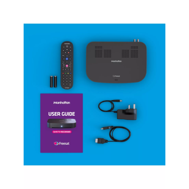 Manhattan S4-R 500GB Freesat Recorder 500Gb Hard Drive Pvr