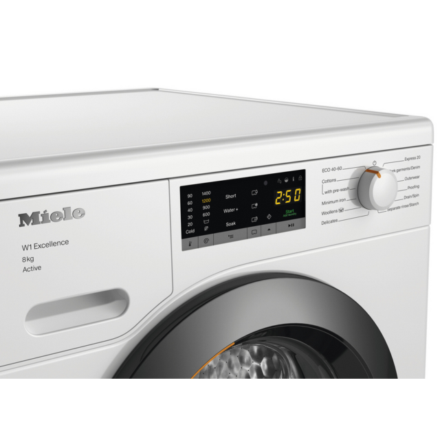Miele WEA125 WCS 8kg 1400 Spin Washing Machine White