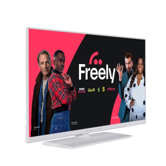 Mitchell + Brown JB-40W1811 40″ Full HD Smart TV In White Powered By TiVo White