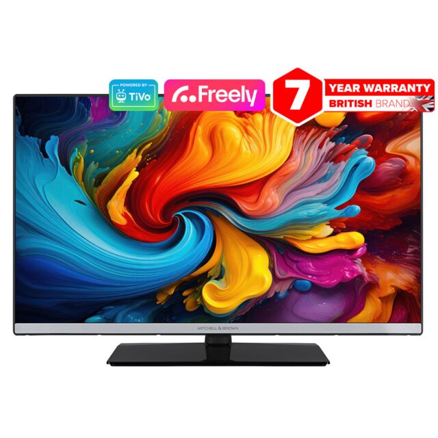 Mitchell + Brown JB32T1811 32inch Full HD Roko Smart Freely TV Black