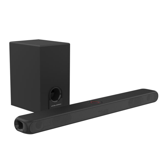 Mitchell + Brown SYMPHONY BAR400 Soundbar And Wireless Subwoofer