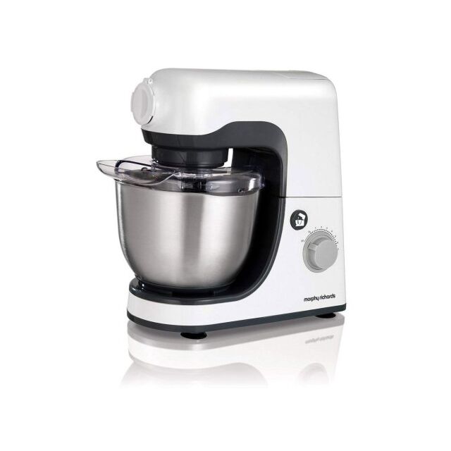 Morphy Richards 400023 800W 4L Stand Mixer White