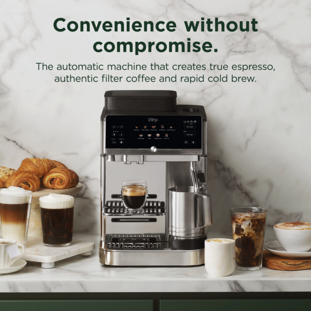 Ninja AE1001UK AutoBarista Coffee Machine Black/Stainless