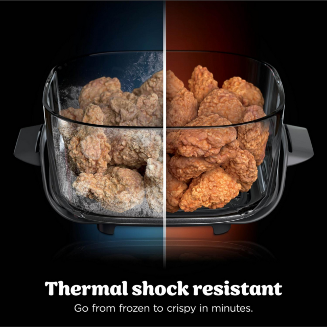 Ninja AS090UKWH CRISPi PRO 5-in-1 Glass Air Fryer