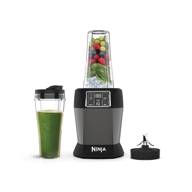 Ninja BN495UK Blender with Auto-iQ - Black/Silver