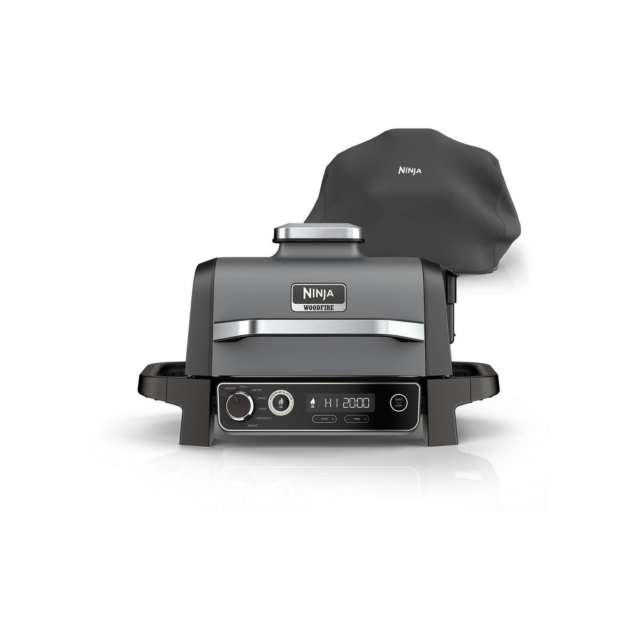 Ninja OG703UK Electric Woodfire BBQ Grill & Smoker