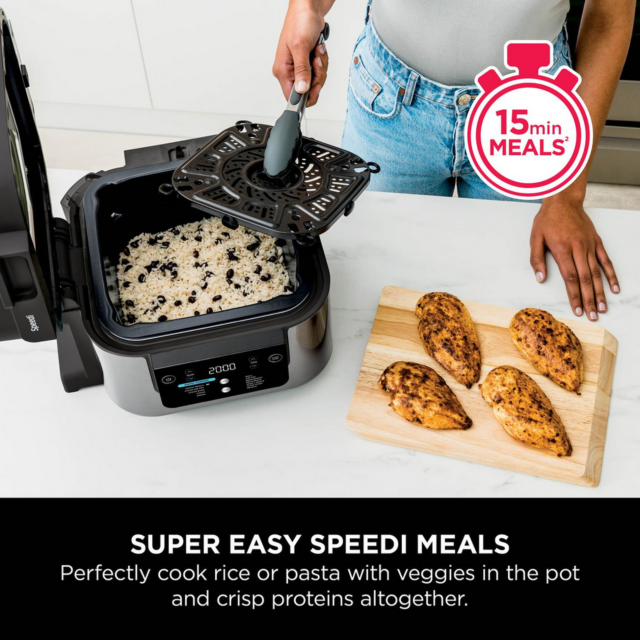 Ninja ON500UK Speedi 12-in-1 Air Fryer & Slow Cooker