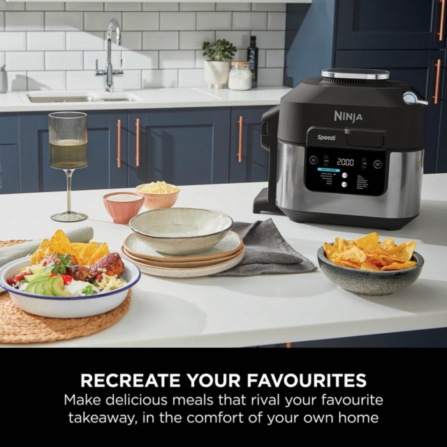 Ninja ON500UK Speedi 12-in-1 Air Fryer & Slow Cooker