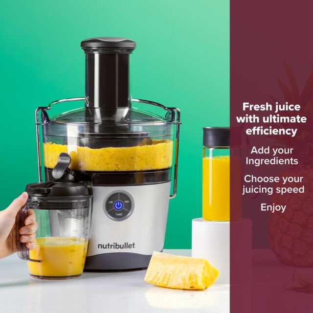 Nutribullet NBJ-200 Juicer Pro - Silver