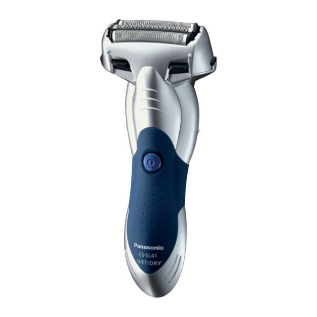 Panasonic ESSL41S Milano 3 Blade Wet + Dry Mens Shaver Silver/Blue