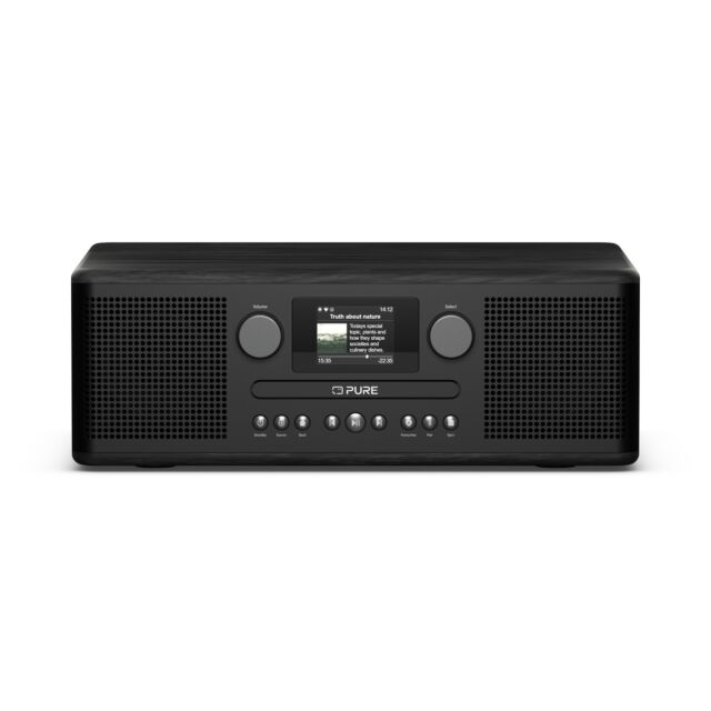 PURE CD6I Internet/Dab/Fm Radio With CD Player + Bluetooth Black