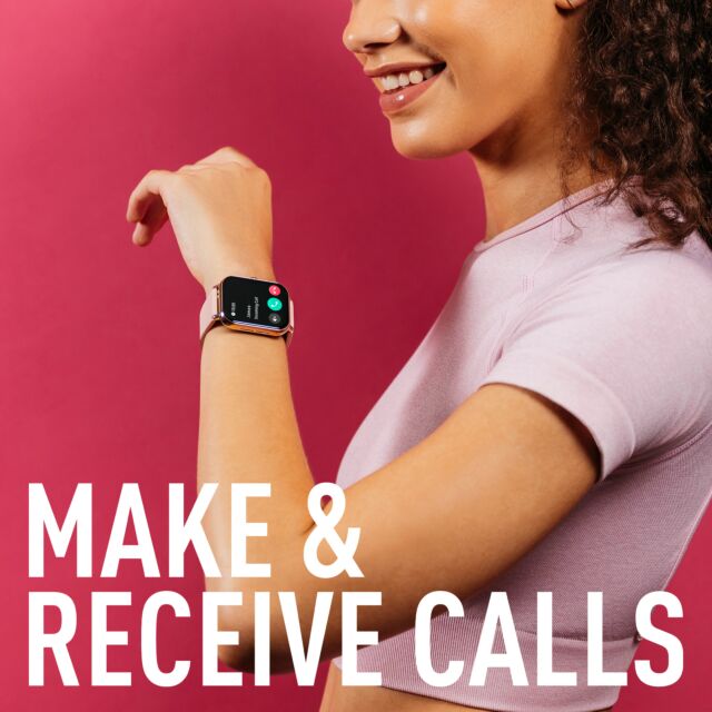 Reflex Active RA23-2166 Series 23 Smart Watch - RGP - Pink